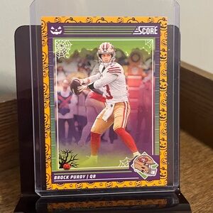 🏈 Brock Purdy 2024 Panini Score Score-A-Treat NFL Football Trading Card #244